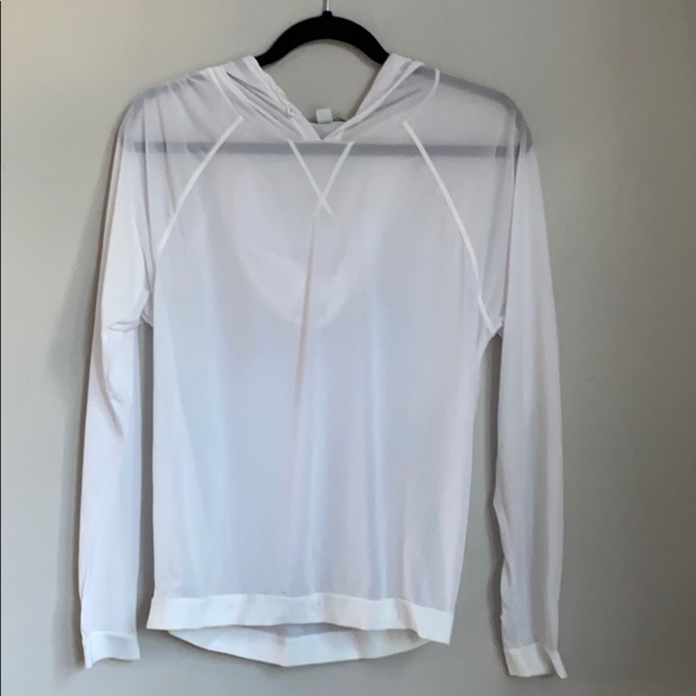 Zella sheer workout top